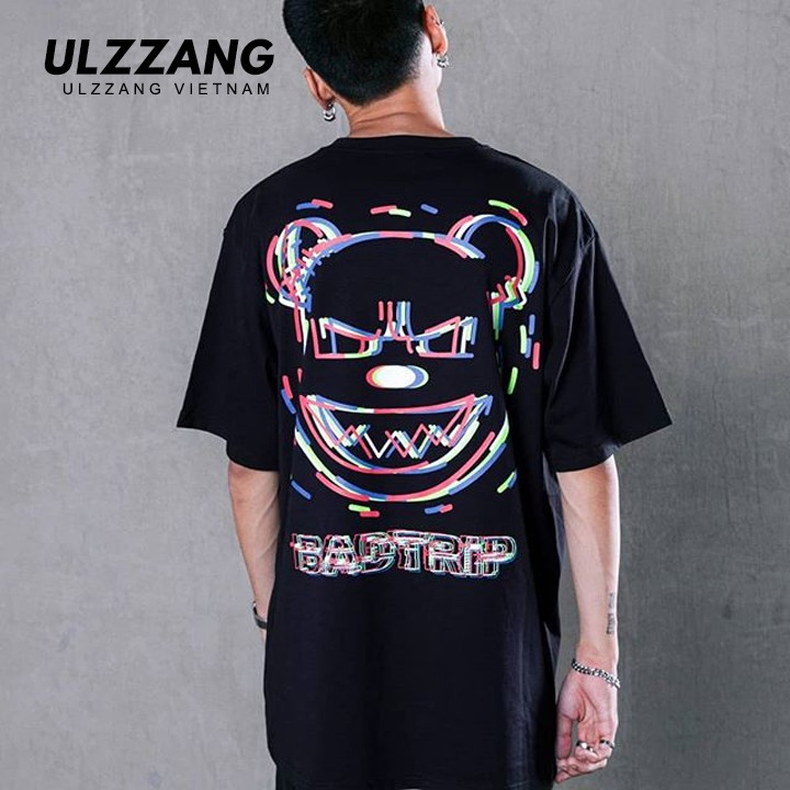 Áo thun tay lỡ NELLY 100% cotton 4 chiều dáng unisex in hình badtrip mã N0016 | BigBuy360 - bigbuy360.vn