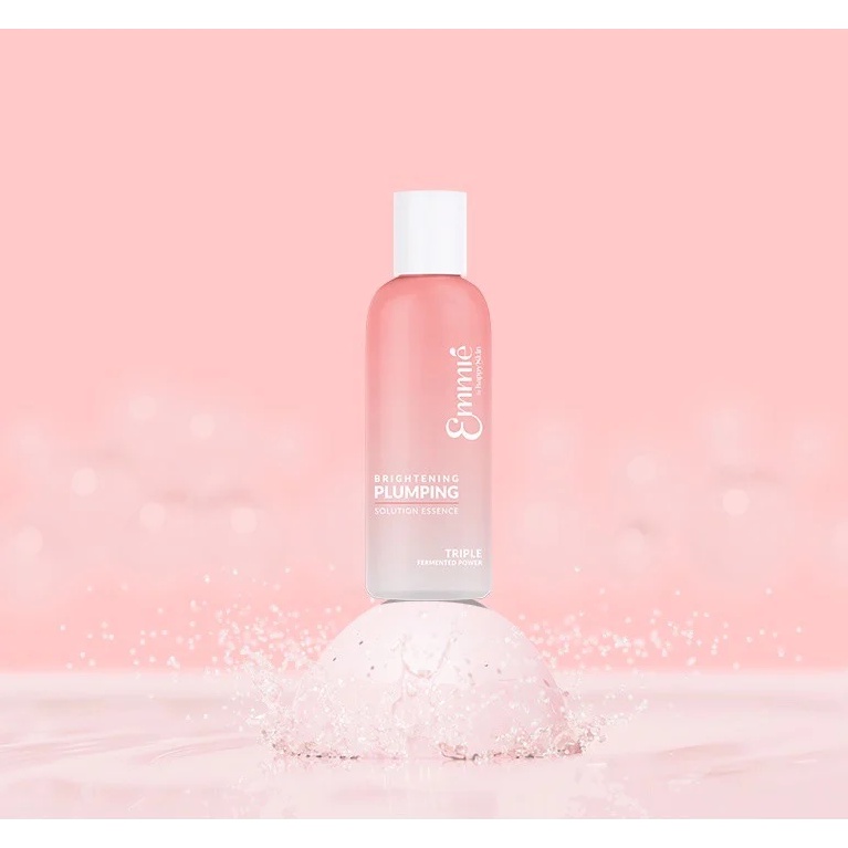 Nước thần Emmié Brightening Plumping Solution Esence Toner nuôi dưỡng làm sáng, căng mọng da 230ml