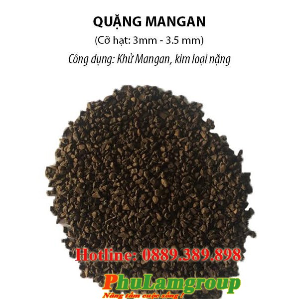 Cát lọc Mangan lọc nước...FREE SHIP NỘI THÀNH ĐƠN HÀNG TỪ 389K... Túi 10kg