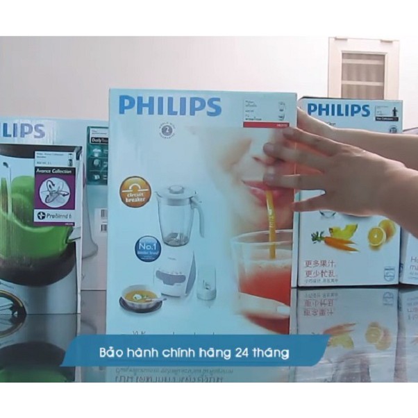  Máy xay sinh tố Philips HR2115 - Bảo hành 24 tháng - Hãng phân phối chính thức