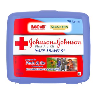 HỘP SƠ CỨU Johnson & Johnson TRAVEL 70 MÓN