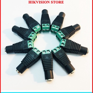[COMBO 100C] jack DC, jack camera loại vặn vít túi đực cái, DC dương, DC âm