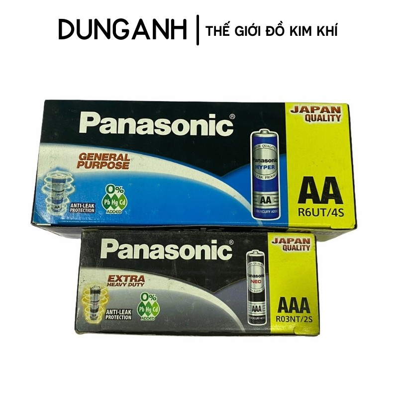 Pin AA Kim Khí Dung Anh Pin Panasonic chính hãng