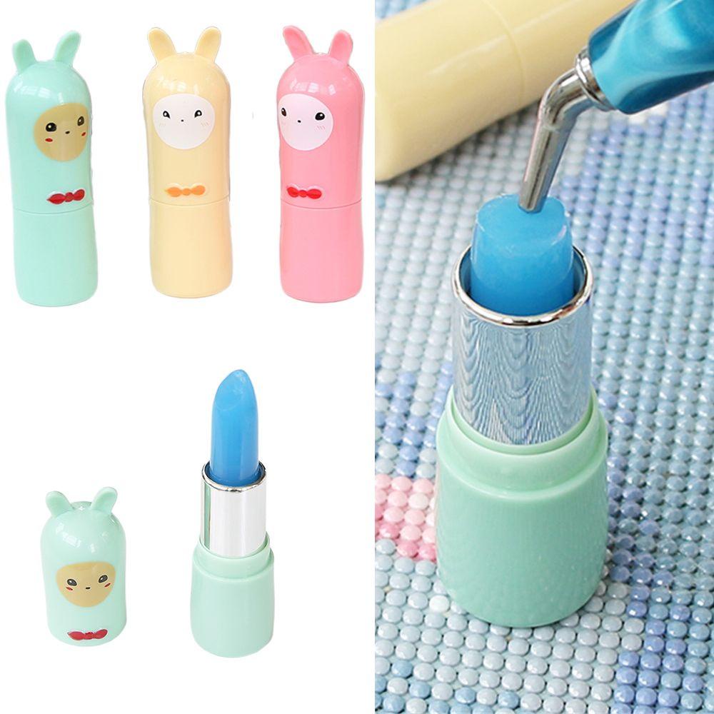 SUSANS Ống Đựng Bút Đính Đá 5D Bằng Đất Sét Tiện Dụng