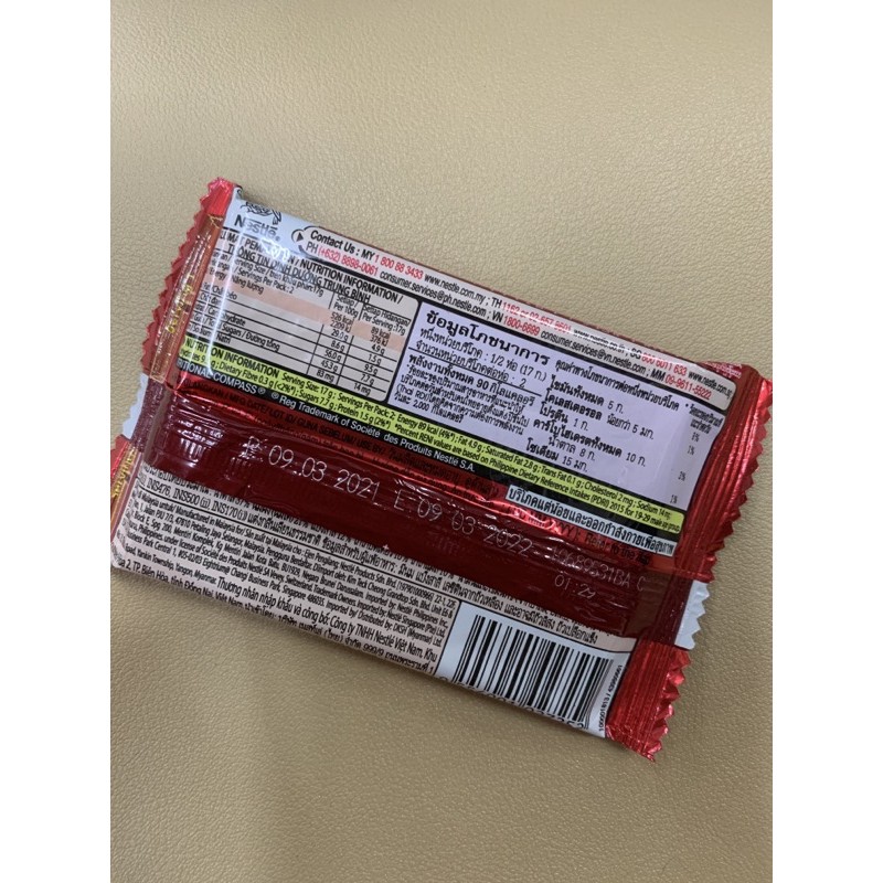 Chocolate KitKat 4F Thanh 35g