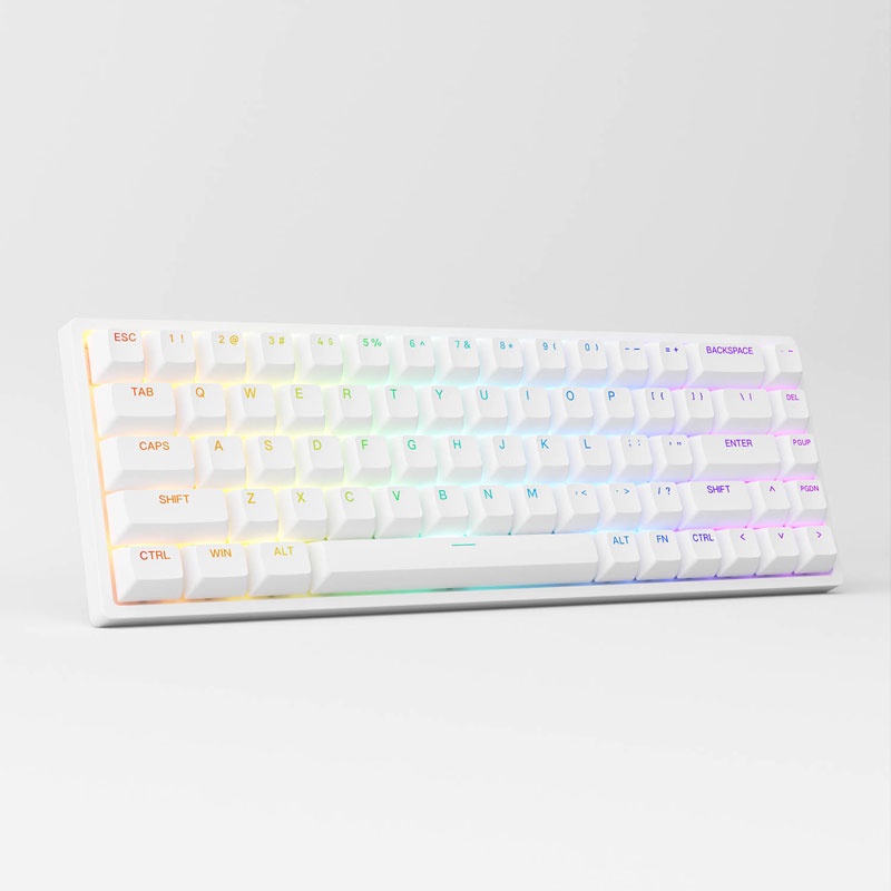 Bàn phím cơ AKKO 3068 v2 RGB – White