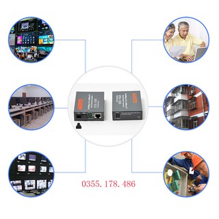 Bộ chuyển đổi quang điện converter HTB-1100-2km