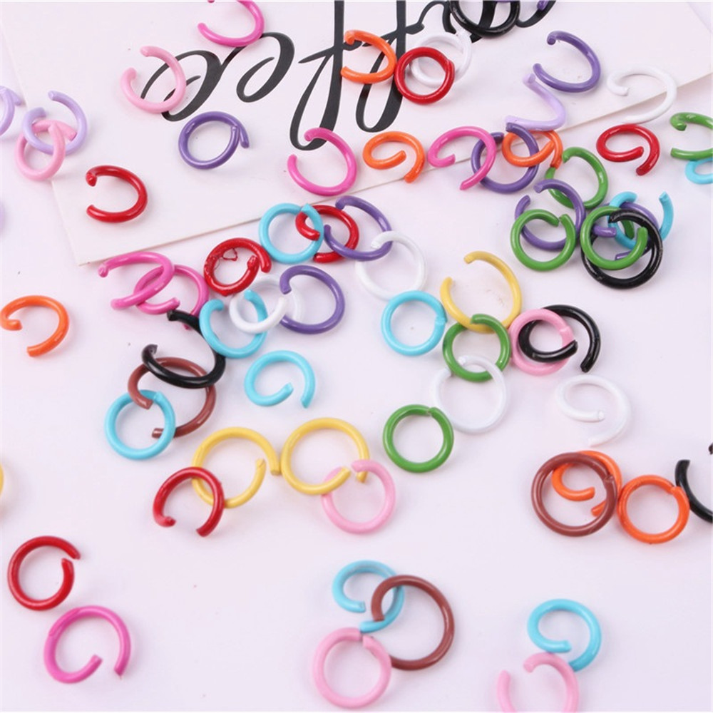 Japanese cute style color paint key ring material handmade jewelry key accessories