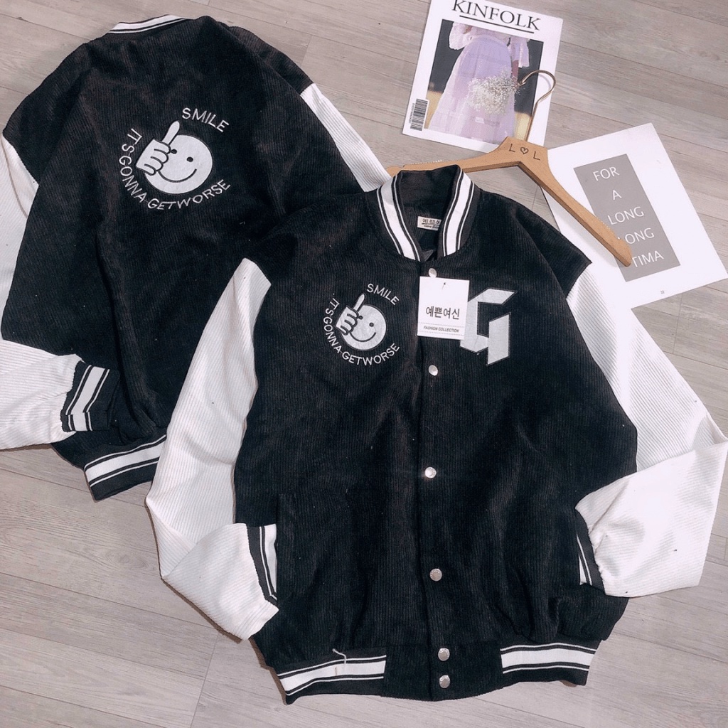 (MẪU MỚI) ÁO KHOÁC BOMBER  NAM NỮ CHẤT LIỆU KAKI NHUNG CAO CẤP SÀNH ĐIỆU THỜI TRANG SHOP VALENTINA