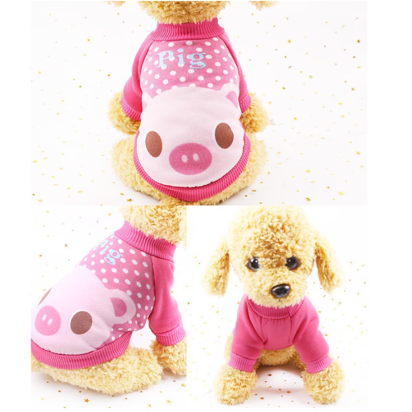 Áo nỉ cute có tay dành cho thú cưng