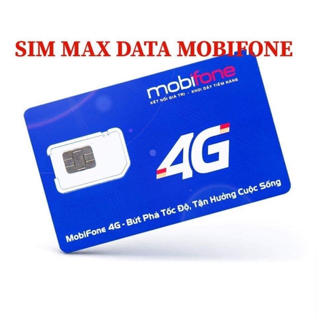 [DealHot]Gói cước data 4G miễn phí 1 năm (mobifone)