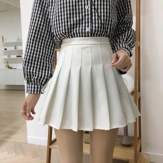 Chân váy kaki cột dây bên hông
