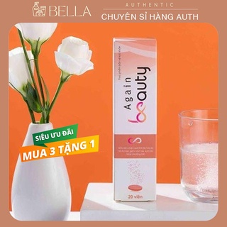 Viên sủi Again Beauty chính hãng làm trắng trẻ hóa da, mờ nám, chống lão hóa hộp 20 viên