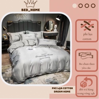Bộ chăn ga gối Lụa Cao cấp - Nhập khẩu - Dream City Home - Sang Sịn - Hot trends !!!