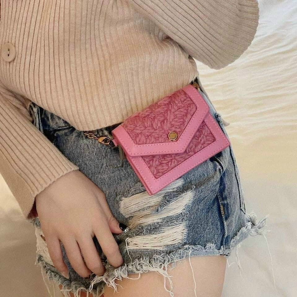 Ví cầm tay dự tiệc ck mini nhiều màu