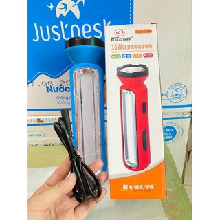 Đèn pin sạc keyang ky- 4316 2 trong 1