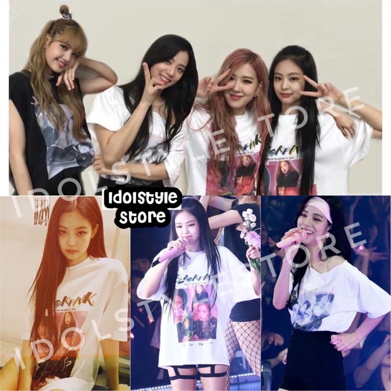 (kèm card BLackpink) Áo concert Blackpink