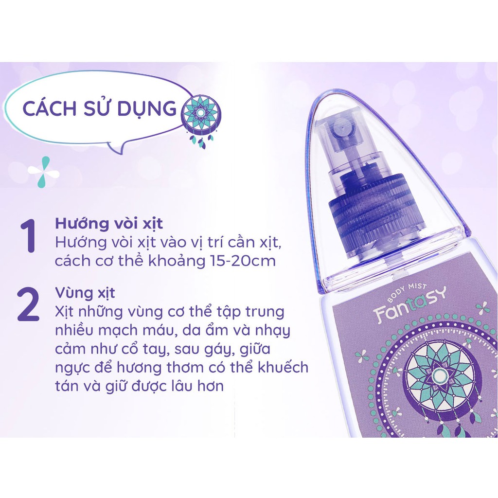 Nước Hoa Toàn Thân Fantasy Enchanted Rebellion 60 ml | BigBuy360 - bigbuy360.vn