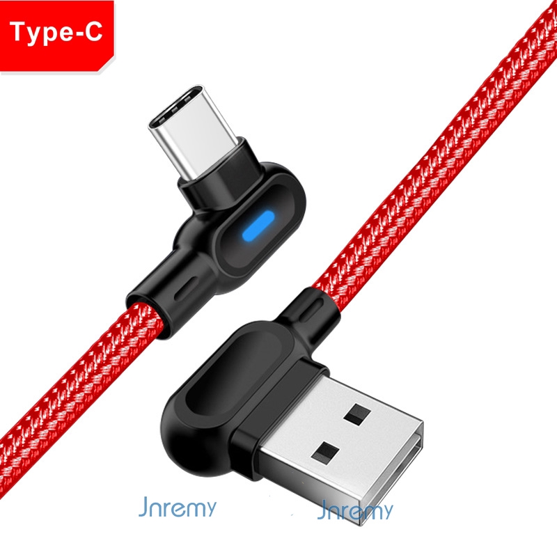 Dây Cáp Usb Loại C 90 Độ 11 Pro Max P30 Pro Nova 3i 4e 5t Note 10 Plus