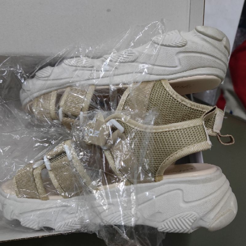 Giày Sandal Nữ Hàn Quốc Choose Quai Ngang Phối Hoa Cúc TREND 2020  Tăng Chiều Cao Đế ⚡G15K7