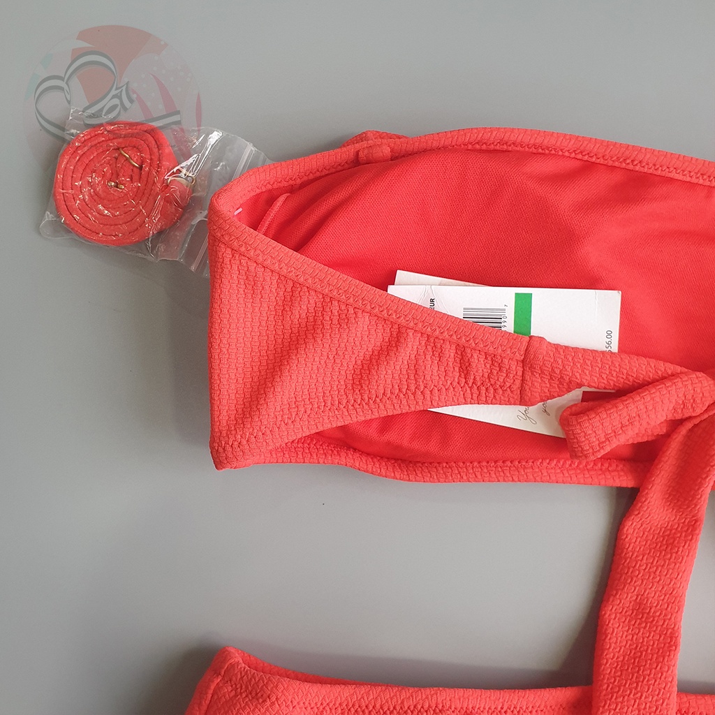 Bộ bơi hai mảnh quây ngực cách diệu bèo nhún Jessica xuất khẩu Mỹ