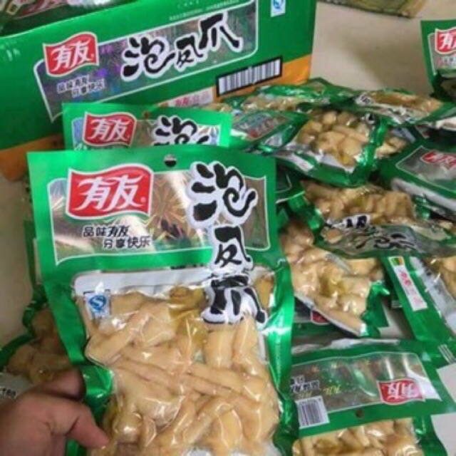 Chân gà yu-yu Trung Quốc 80gr