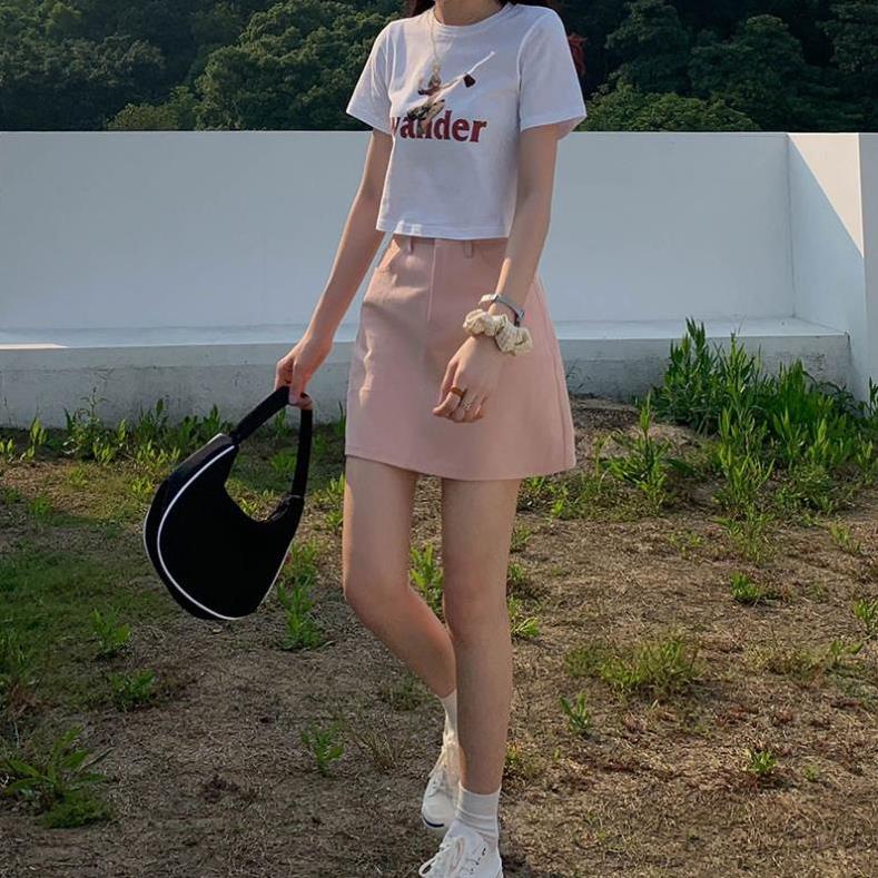Chân váy jean Lưng Cao Dáng Chữ A Phong Cách Hàn Quốc | BigBuy360 - bigbuy360.vn