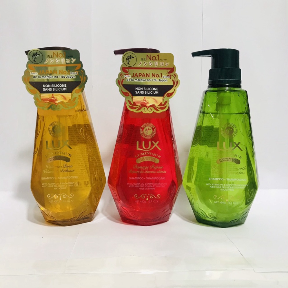 LUX - Dầu gội phục hồi tóc hư tổn Luminique 450g