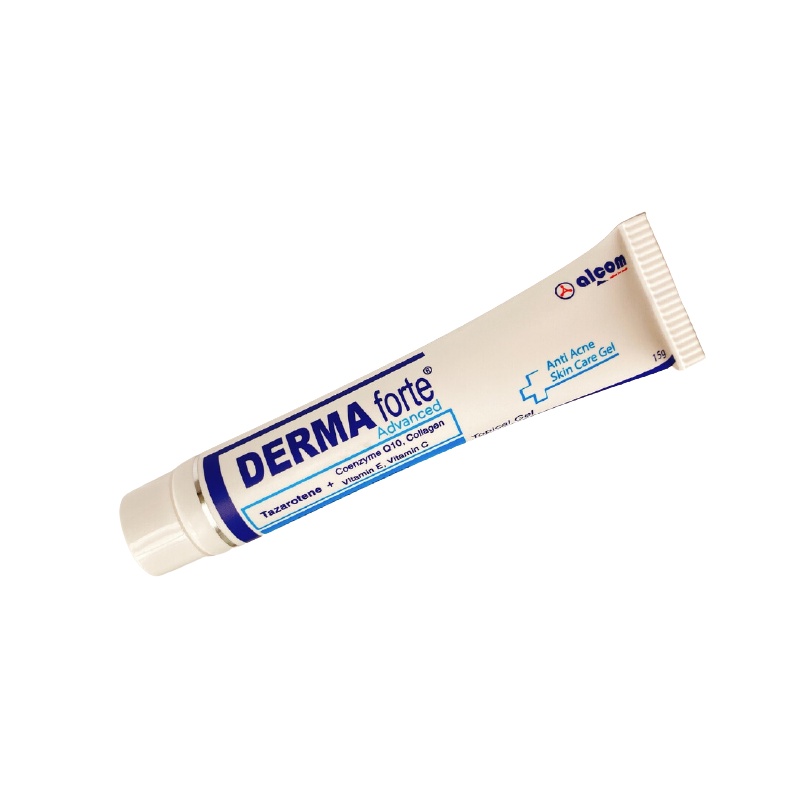 DERMA FORTE ADVANCED Gel Tazarotene giảm mụn, ngừa thâm, mờ sẹo Gamma Chemicals (bản mới) 15g | BigBuy360 - bigbuy360.vn