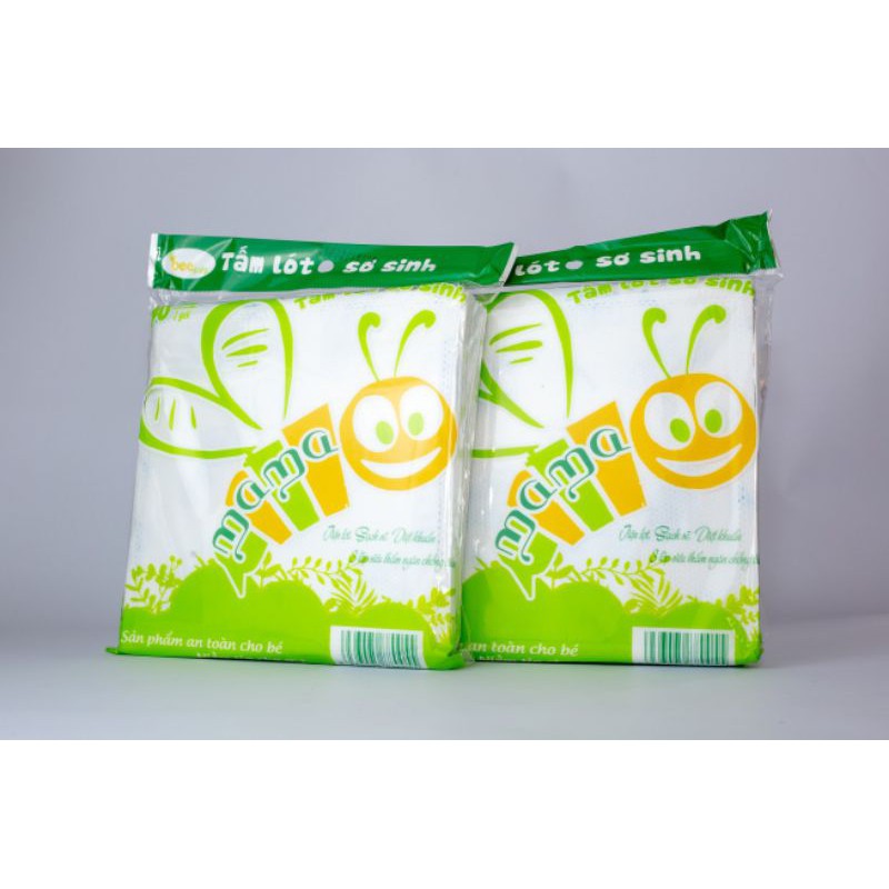 Combo siêu tiết kiệm 30 gói tấm lót sơ sinh Mama (30 miếng /gói)