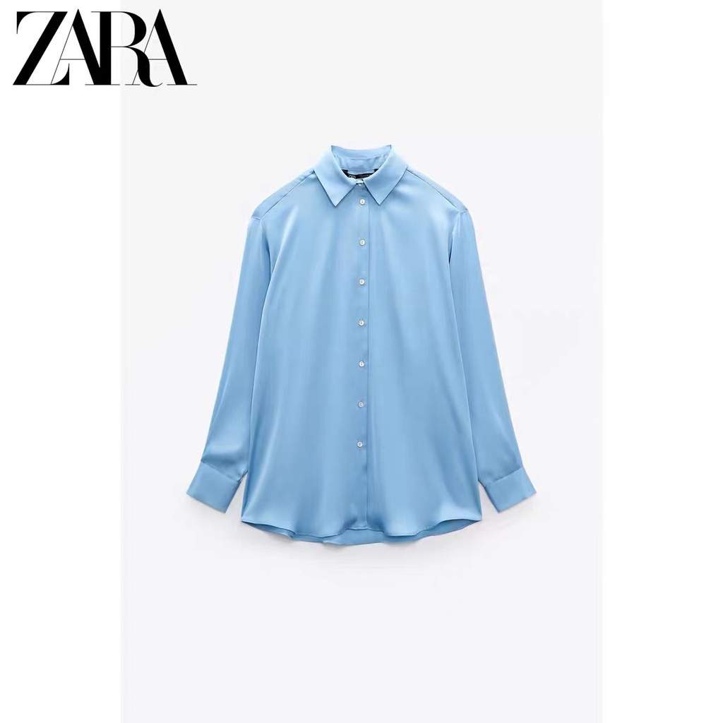 Áo Sơ Mi Lụa satin Nữ ZARA
