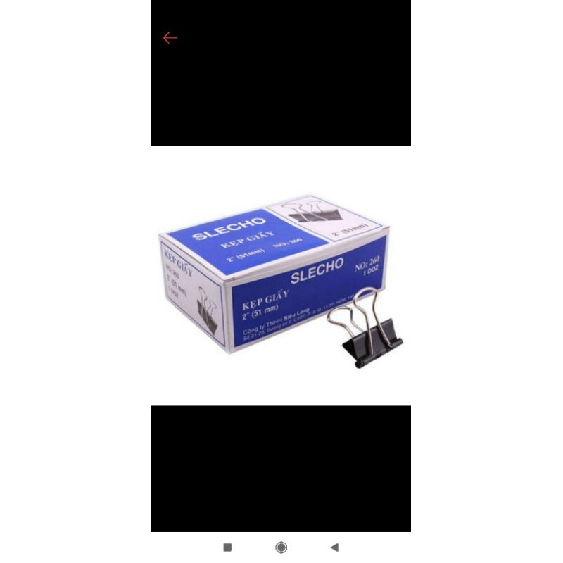 kẹp giấy 2mm QAM3626