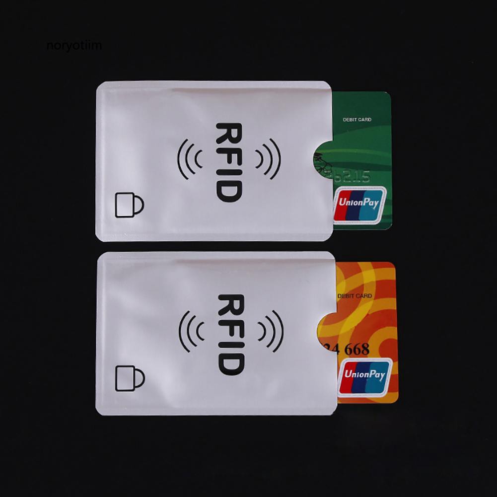 10 Bọc bảo vệ thẻ tín dụng RFID tiện dụng