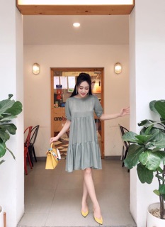 Váy lụa đuôi cá (Có ảnh thật)- Mã BT11