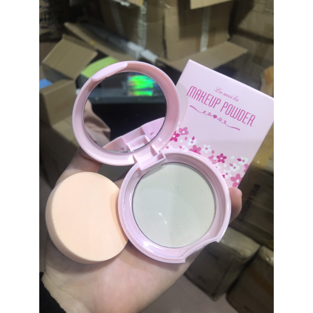 Phấn phủ kiểm soát dầu dạng bột cánh hoa Lameila KB | BigBuy360 - bigbuy360.vn