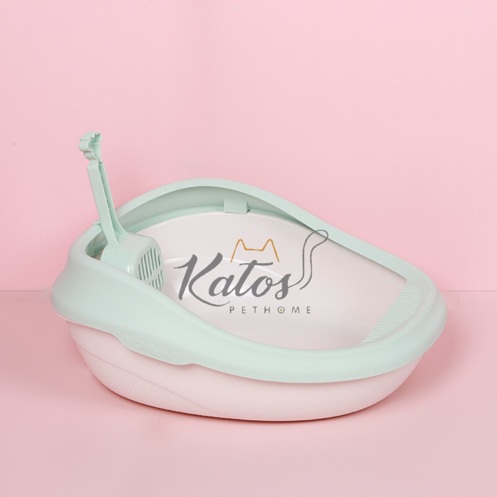 [SIÊU XINH] Khay vệ sinh hình Oval cho mèo