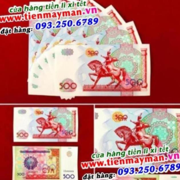 [SHOPEE TRỢ GIÁ] Đồng Mã Đáo Thành Công Uzbekistan - Tiền lì xì ý nghĩa cho đồng nghiệp và người thân