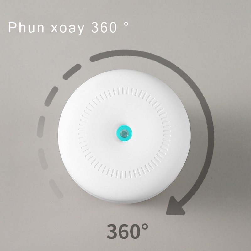 Rare department store, Máy phun sương xông tinh dầu tạo ẩm dung tích 420ml, nhỏ gọn, không gây tiếng ồn, có chế độ tự ng