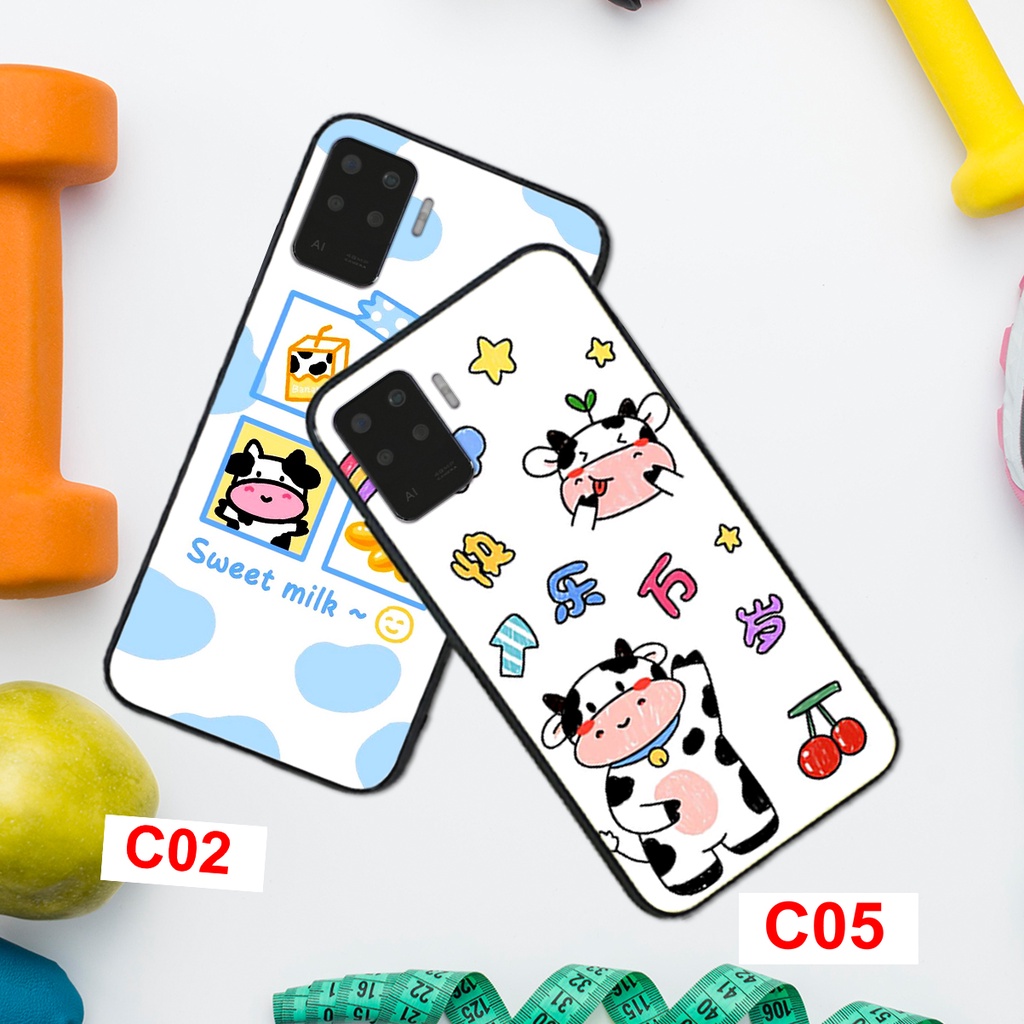 ỐP LƯNG BÒ SỮA CHO OPPO A54/A74/A94 DỄ THƯƠNG-GIÁ RẺ-BỀN ĐẸP