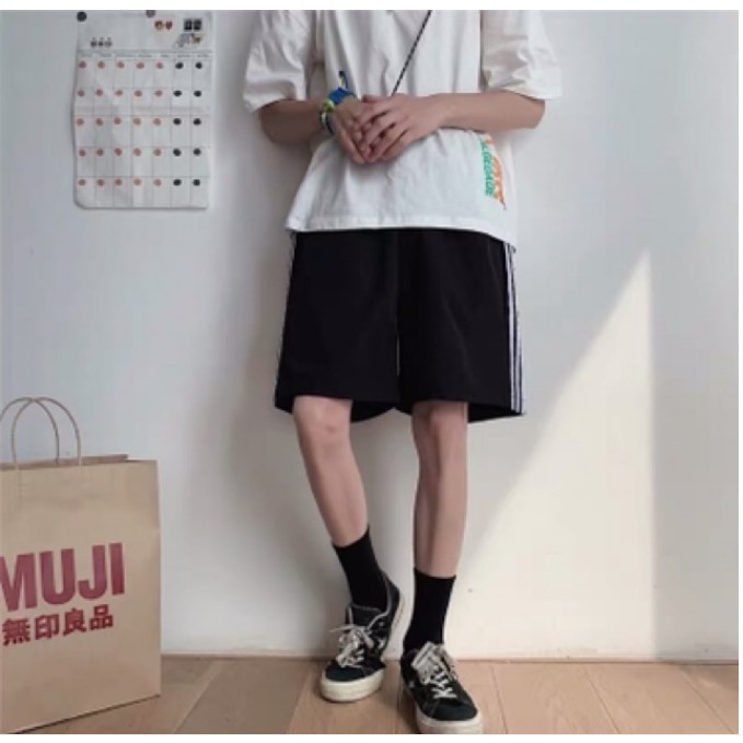 QUẦN SHORT 3 SỌC THỂ THAO BASIC SIEU HOT TREND MUA HÈ | BigBuy360 - bigbuy360.vn