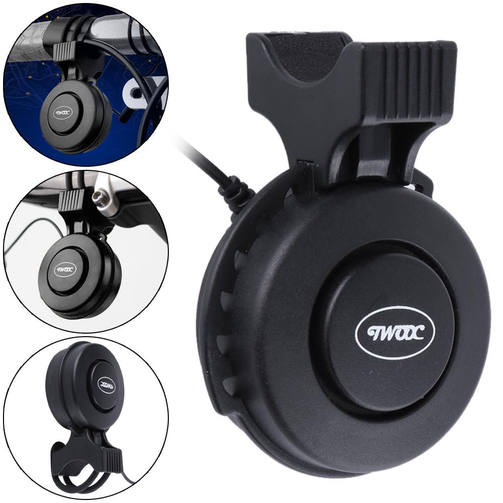 Chuông điện gắn tay cầm xe đạp có cổng sạc USB tiện dụng