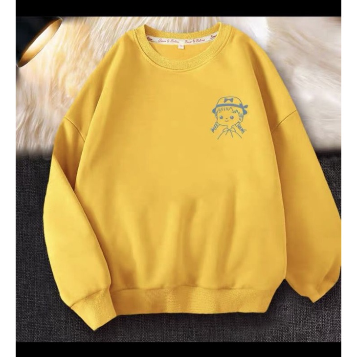 SWEATER Gấu , Áo Nỉ không mũ, áo hoodie gấu nhiều màu