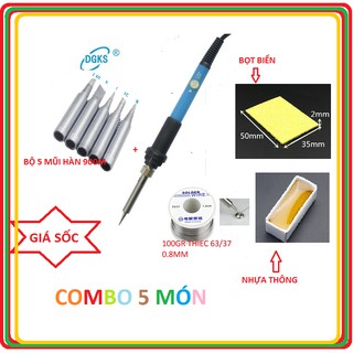 COMBO MỎ HÀN THIẾC 60W