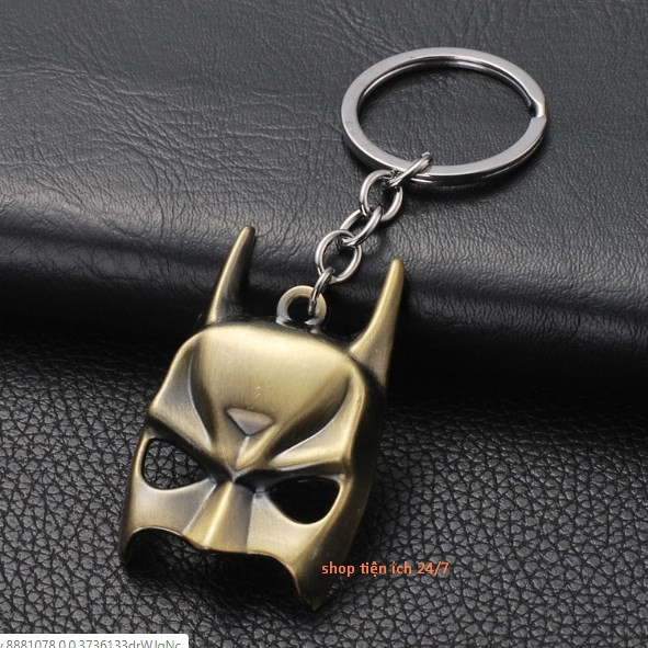 Móc khóa mặt nạ Bad man - Người dơi - móc chìa khóa siêu anh hùng Avengers