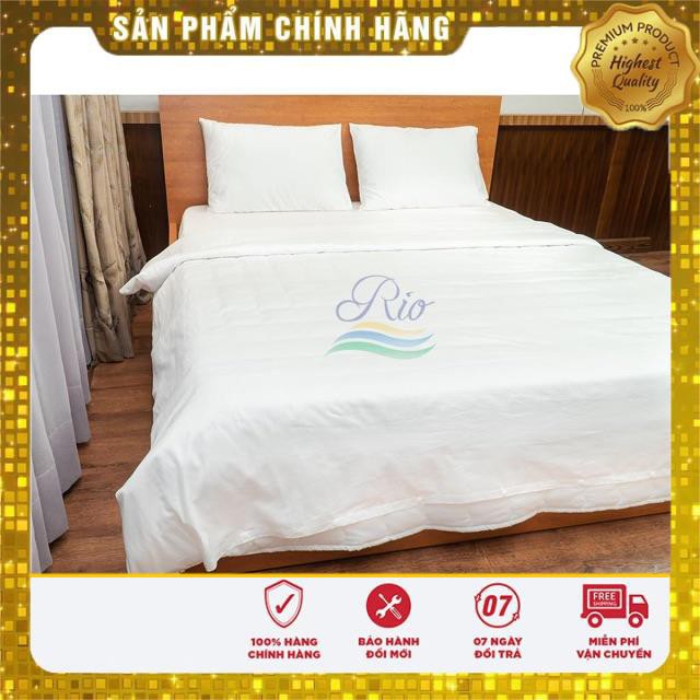 *Khuyến Mãi* Bộ Drap trắng trơn CVC 80/20 cotton khách sạn 1m/m2/m4/m6/m8/2.2m 2T *Khuyến Mãi*