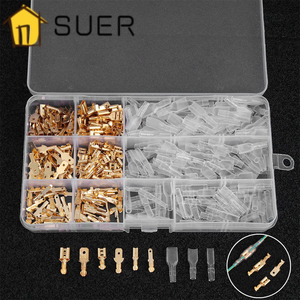 Bộ 120 / 135 / 270 / 360 Đầu Nối Dây Điện Cách Điện