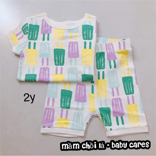 Set Bộ thun đùi bé gái xuất xịn