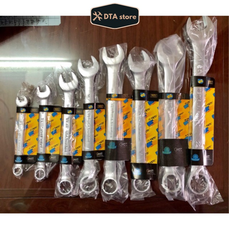 Cờ lê vòng miệng Yeti 6-41mm / Chìa khoá vòng miệng 6li - 41li Yeti