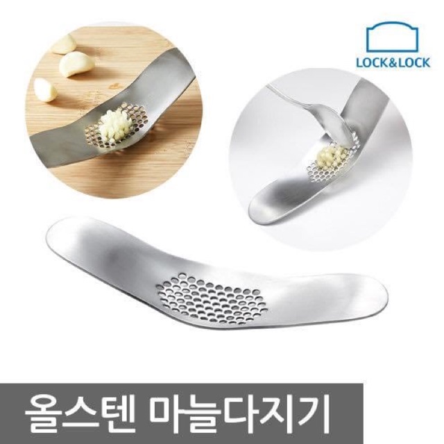 Dụng cụ ép tỏi inox Lock&lock