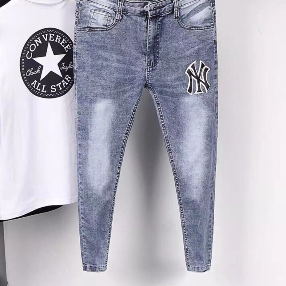 Quần Jean Nam chất bò màu xanh Muradfashion, Quần Bò nam co giãn mẫu mới hot trend 2021 NT7911